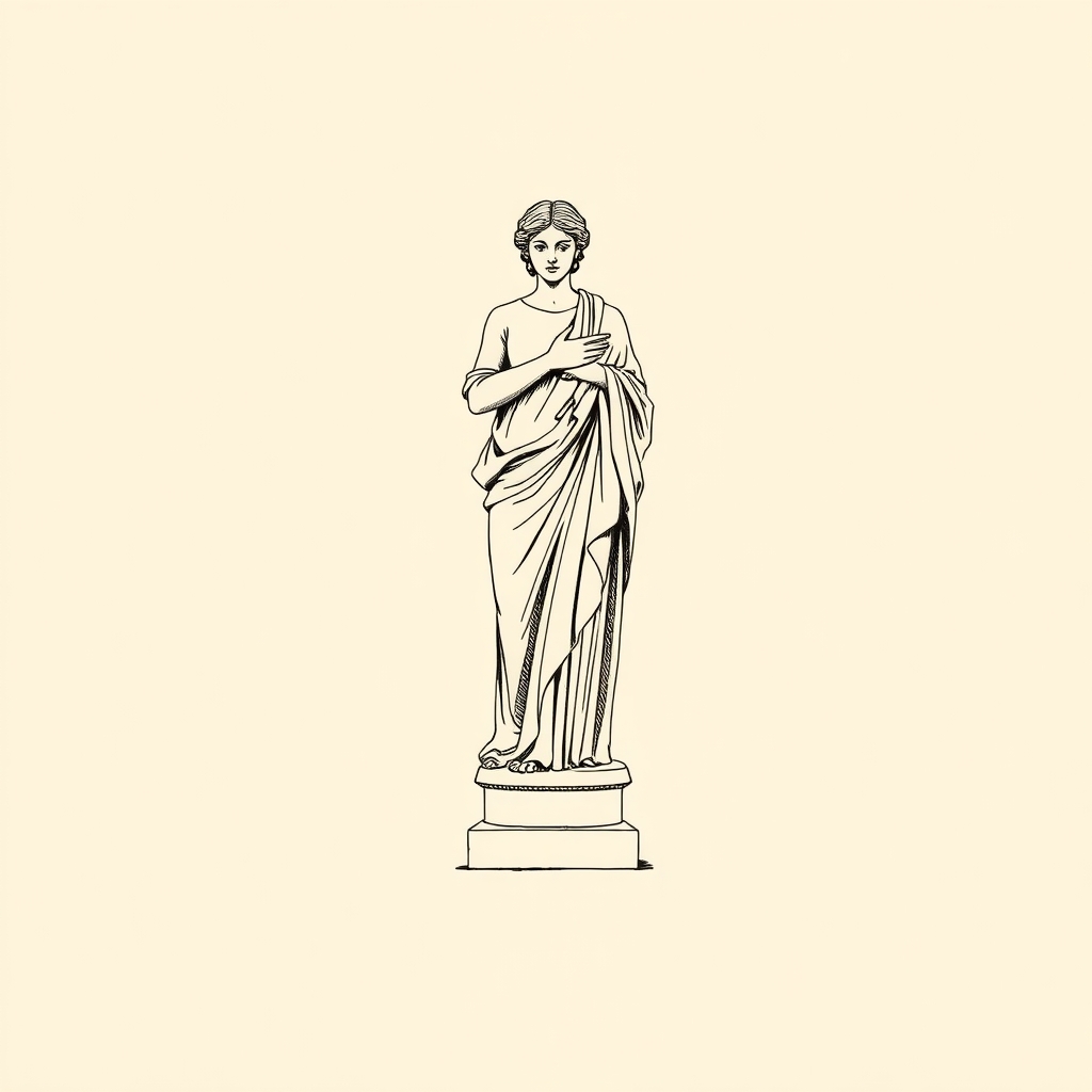 statue ancienne à Bouschet