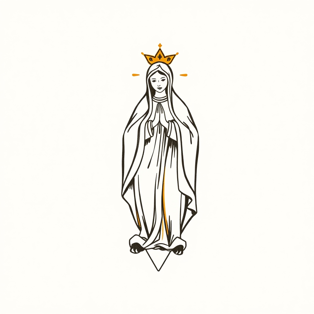 banner of the Blessed Virgin