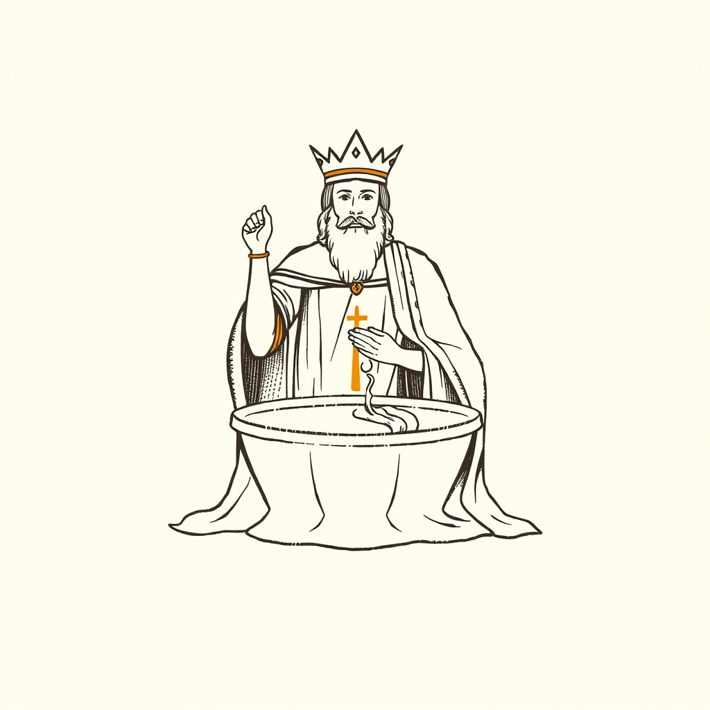 bautismo del rey Ethelberto