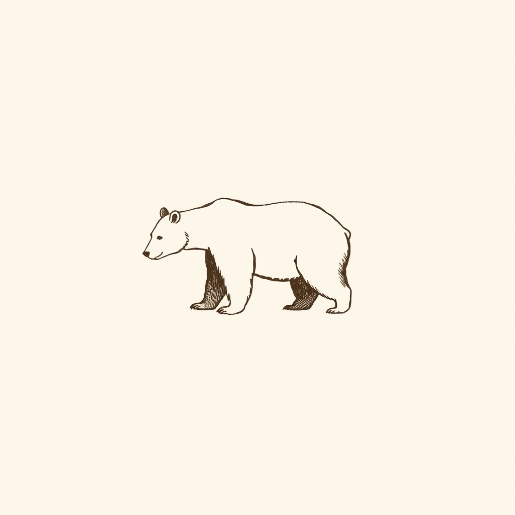 urso (mencionado pelo título do poema de Antoine Moyer)