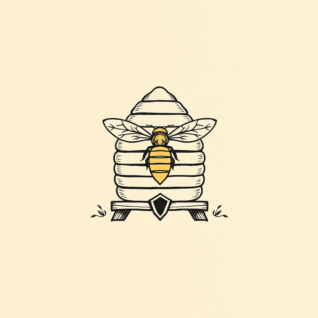 ruche d'abeilles