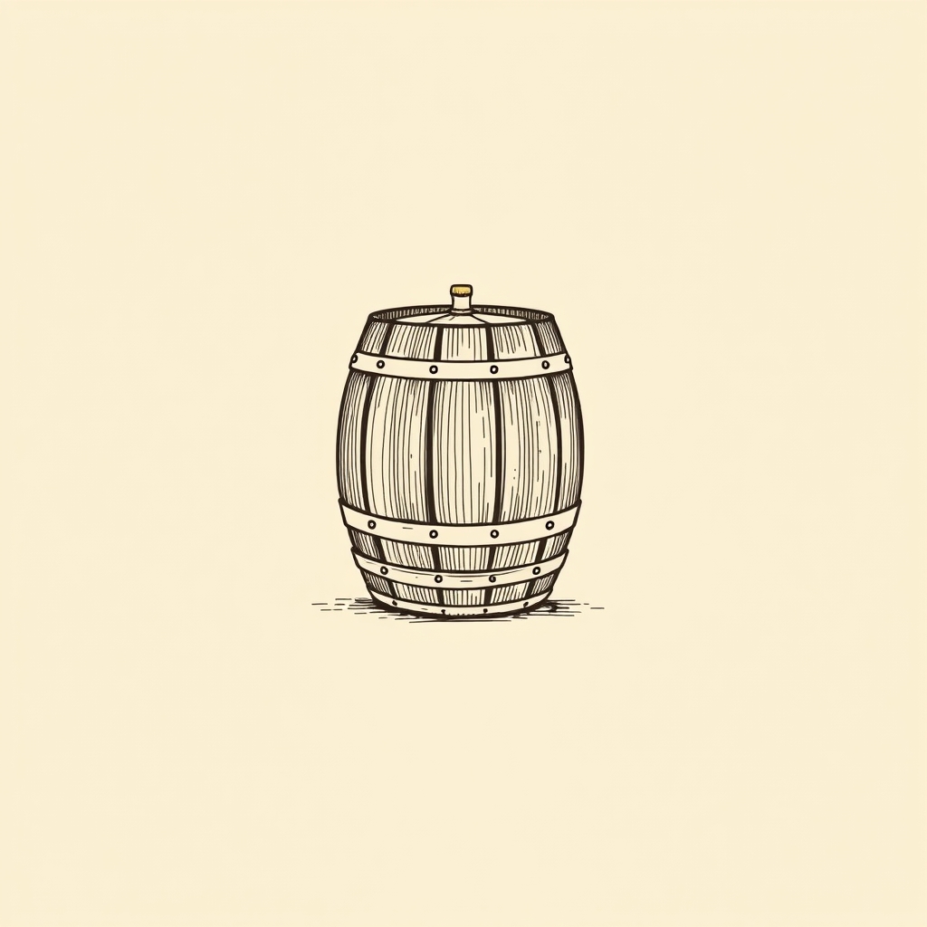 bendiciendo un barril de vino