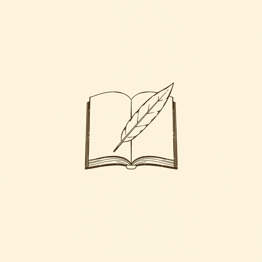 livre ou plume d'écrivain
