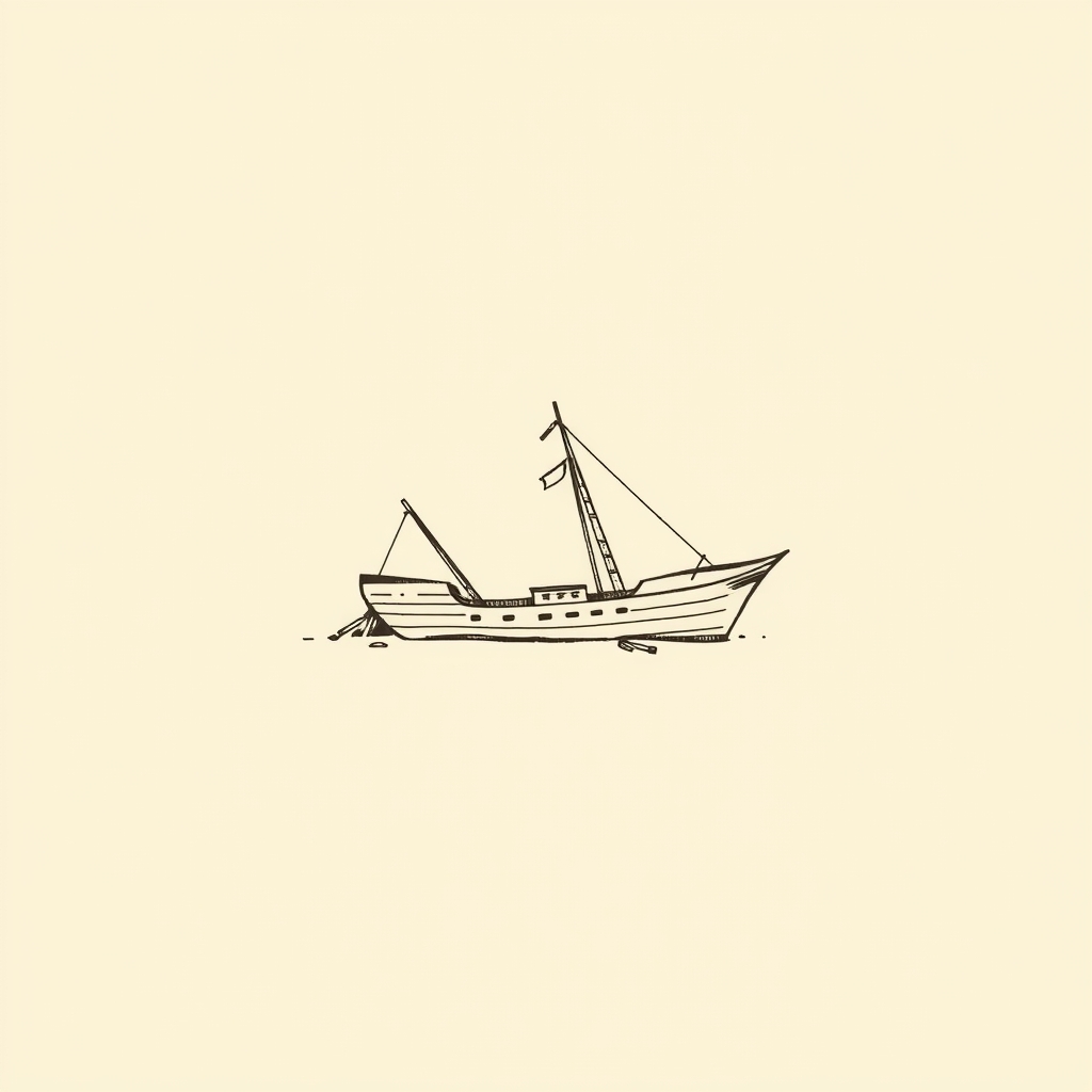 navio avariado