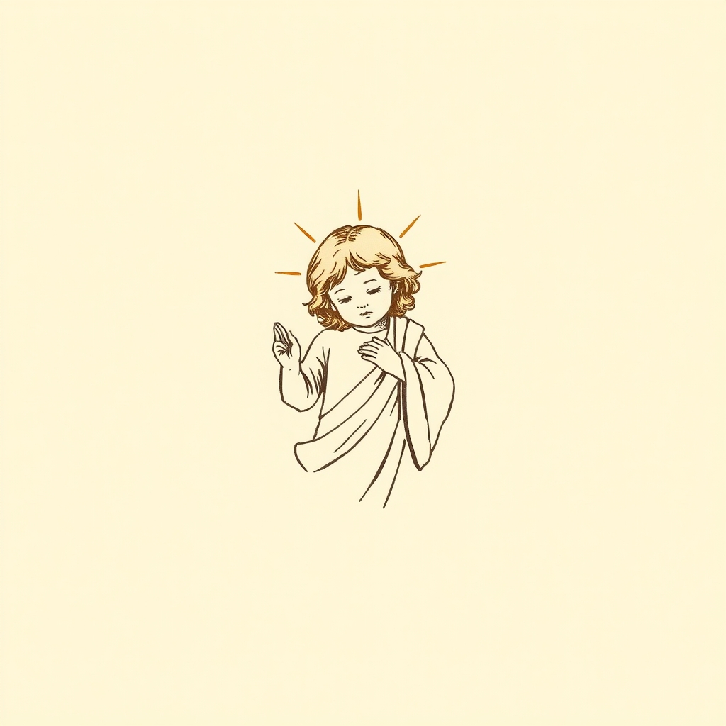 enfant Jésus (vision à la messe)