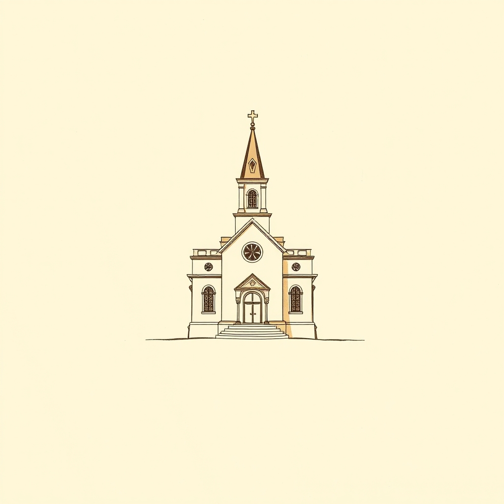 modèle d'église