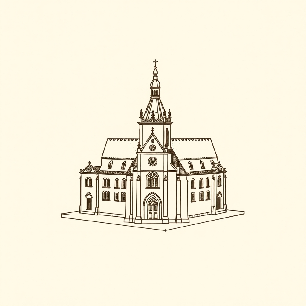 modellino di chiesa (cattedrale di Bamberga o monastero di Kauffungen)