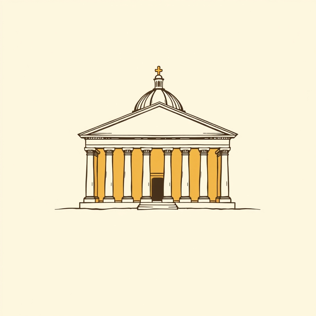 maquette d'église (Panthéon)