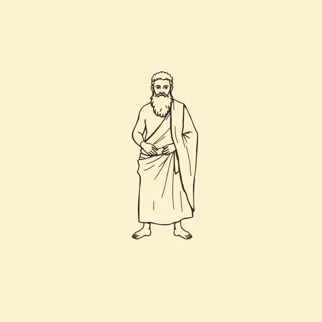 Clovis at his feet
