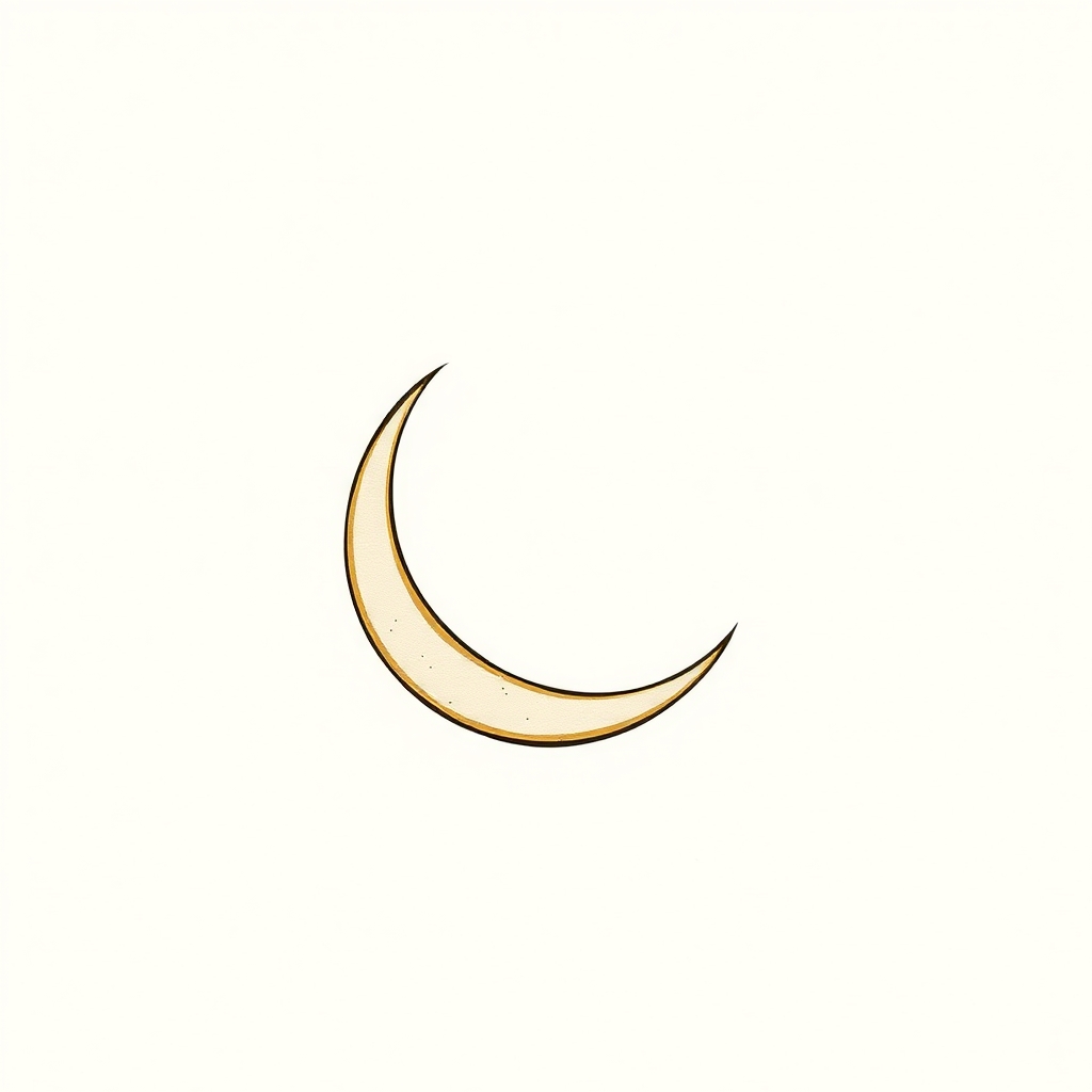 Luna falcata