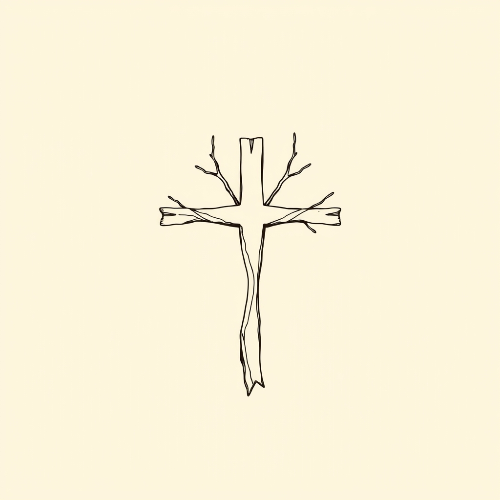 cruz de galhos