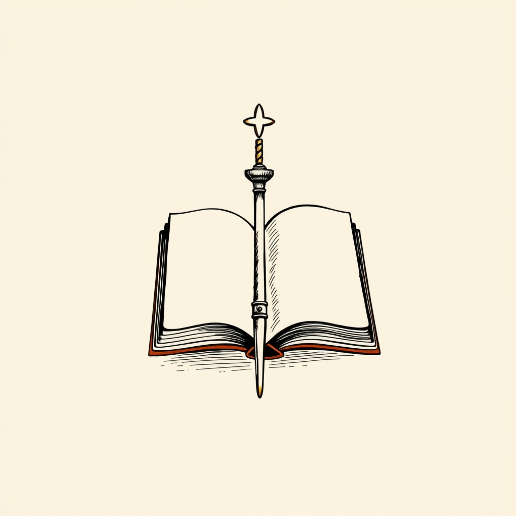 crosse et livre