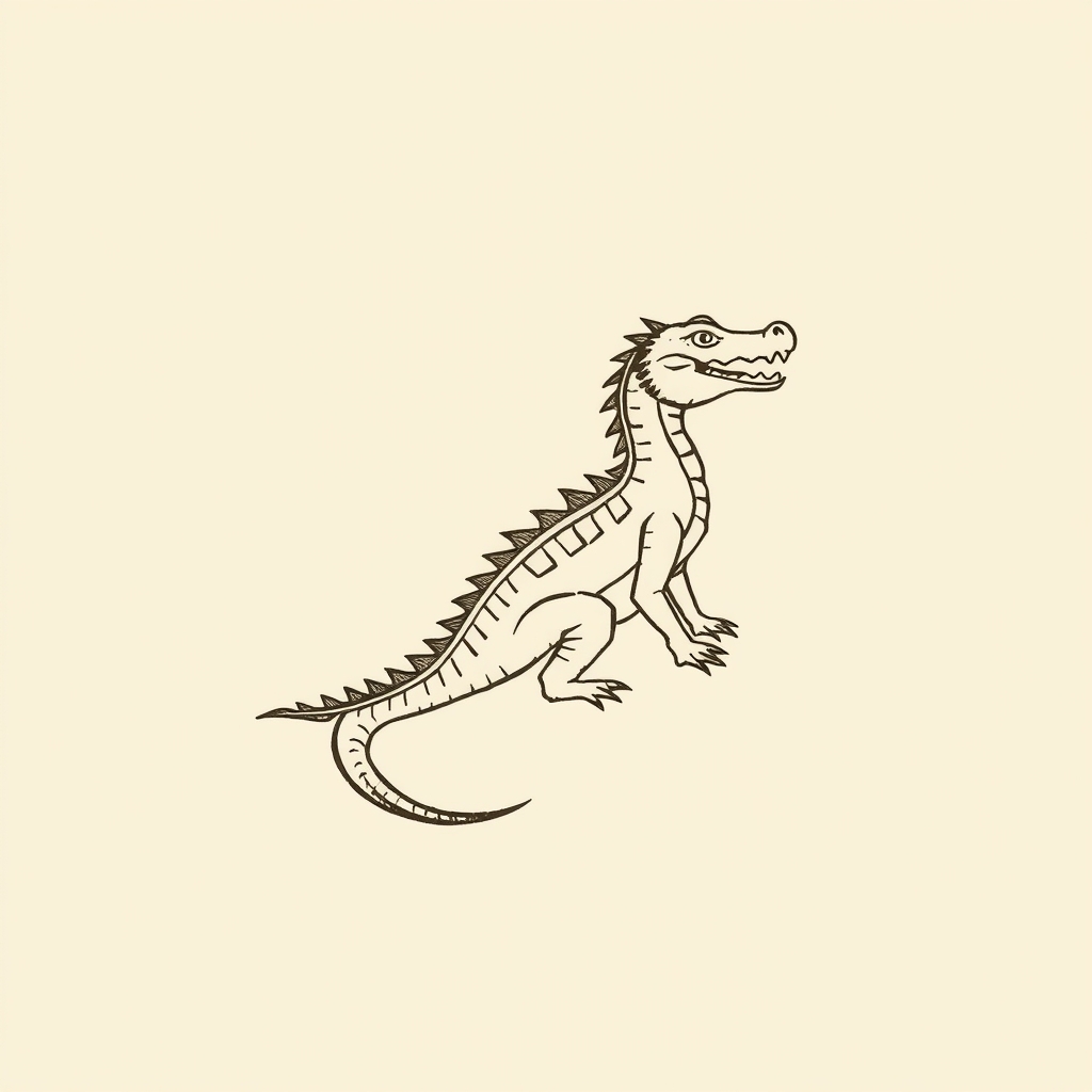 dragão ou crocodilo