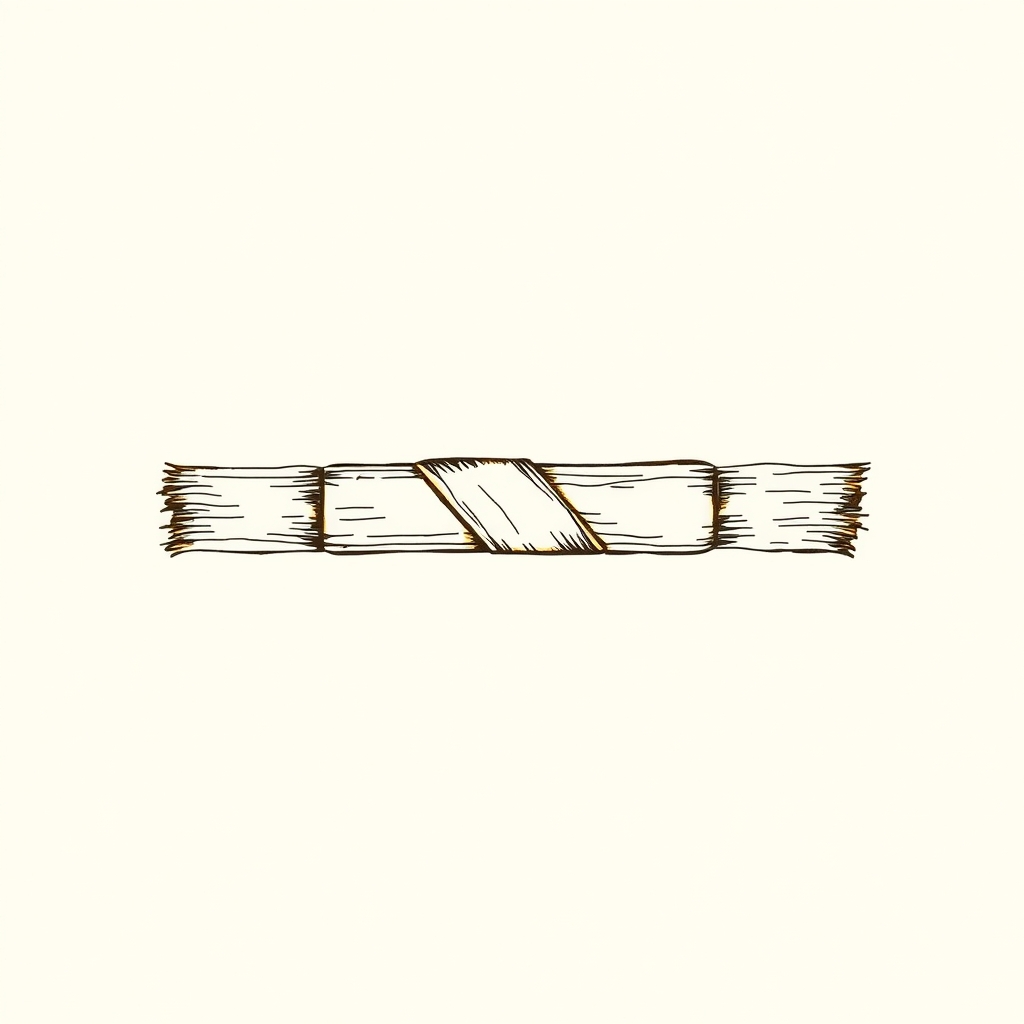 Bandelettes de type égyptien