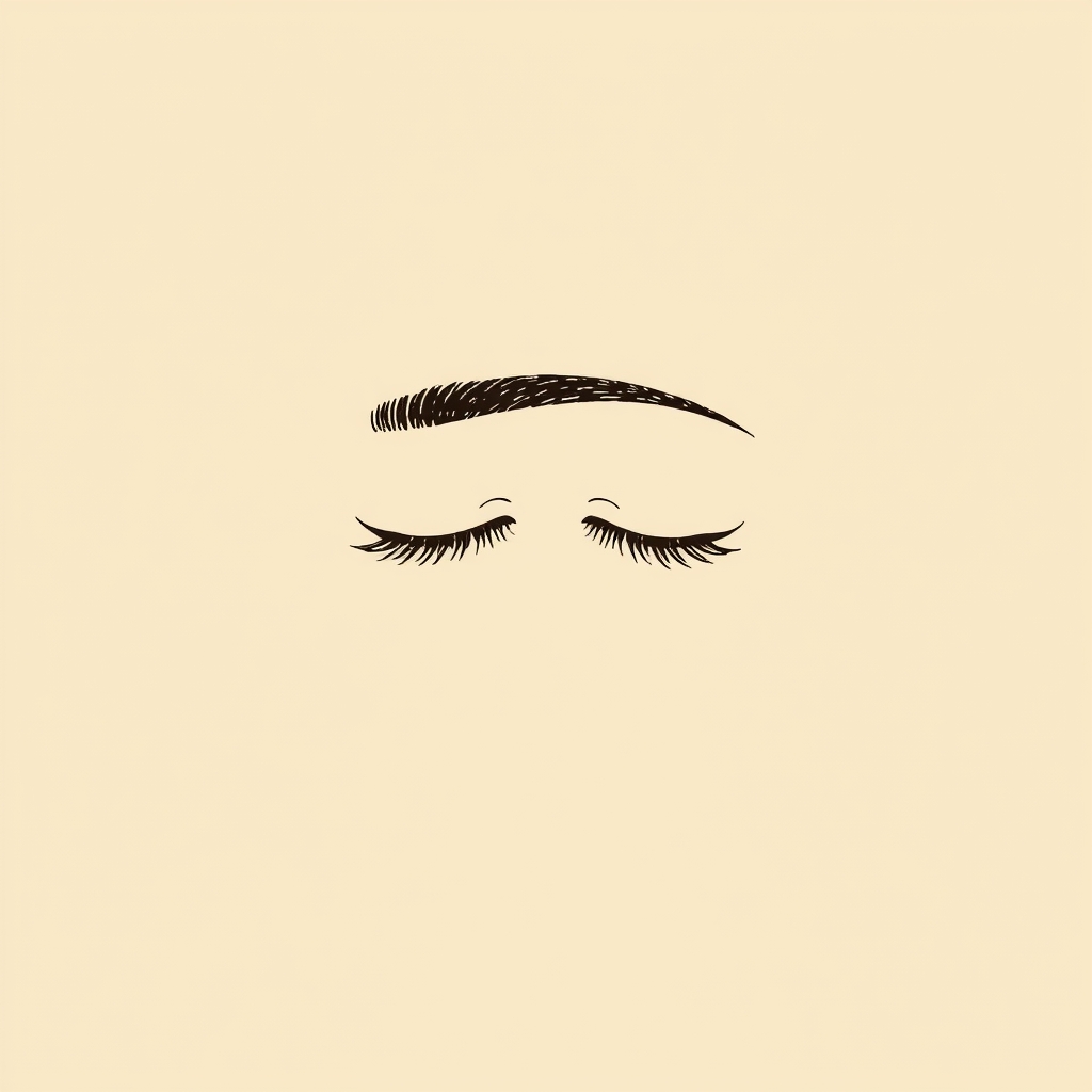 yeux fermés