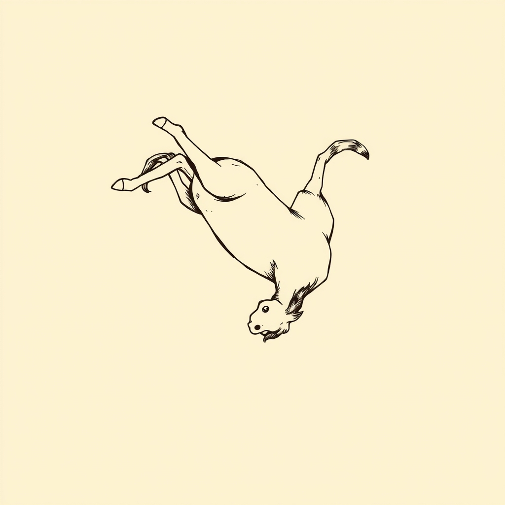 chute de cheval