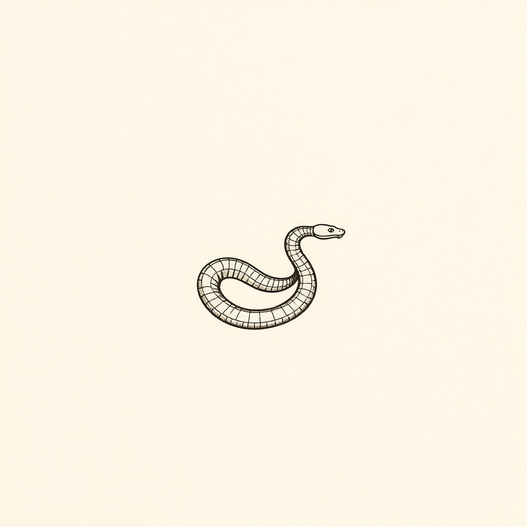serpents en fuite