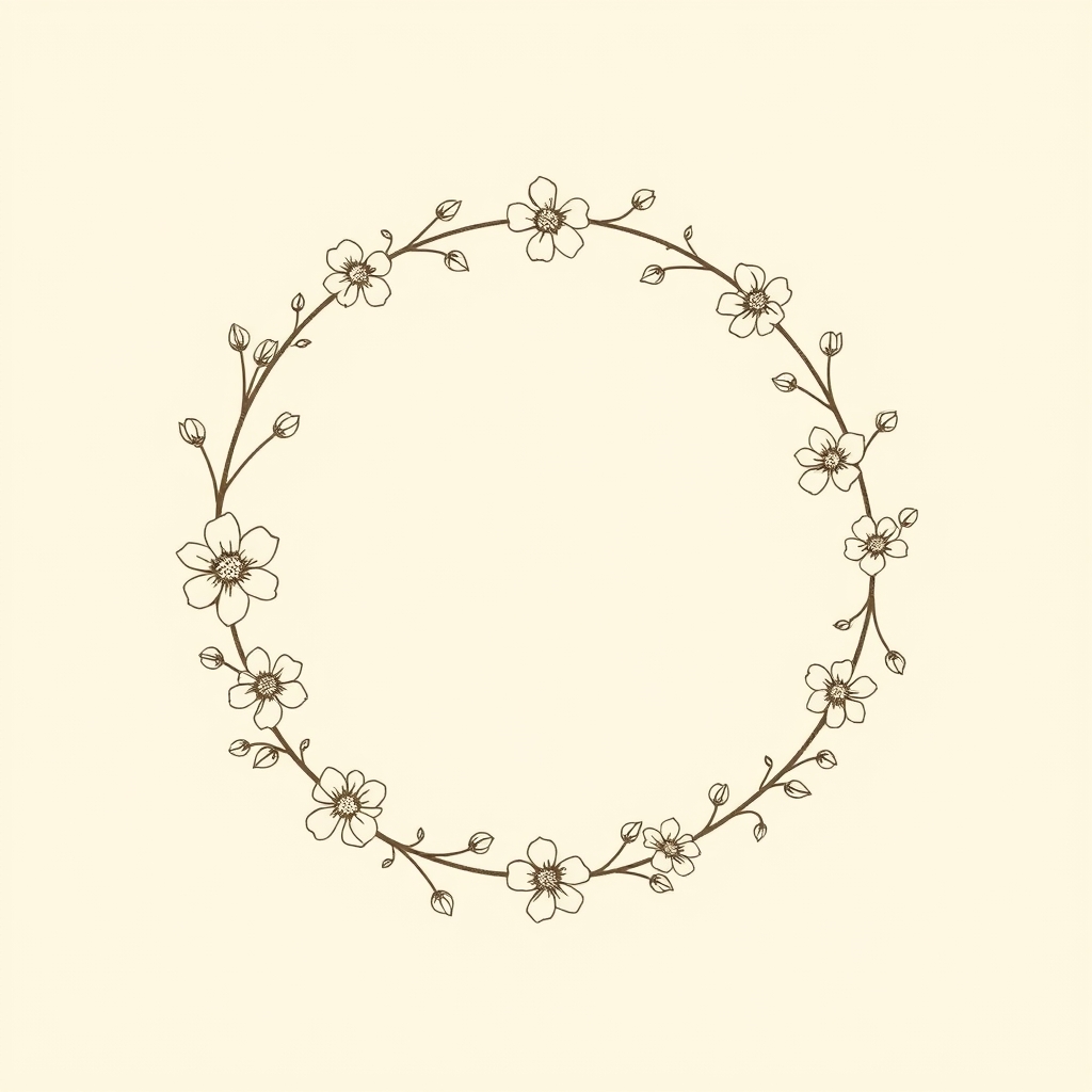 guirlande de fleurs