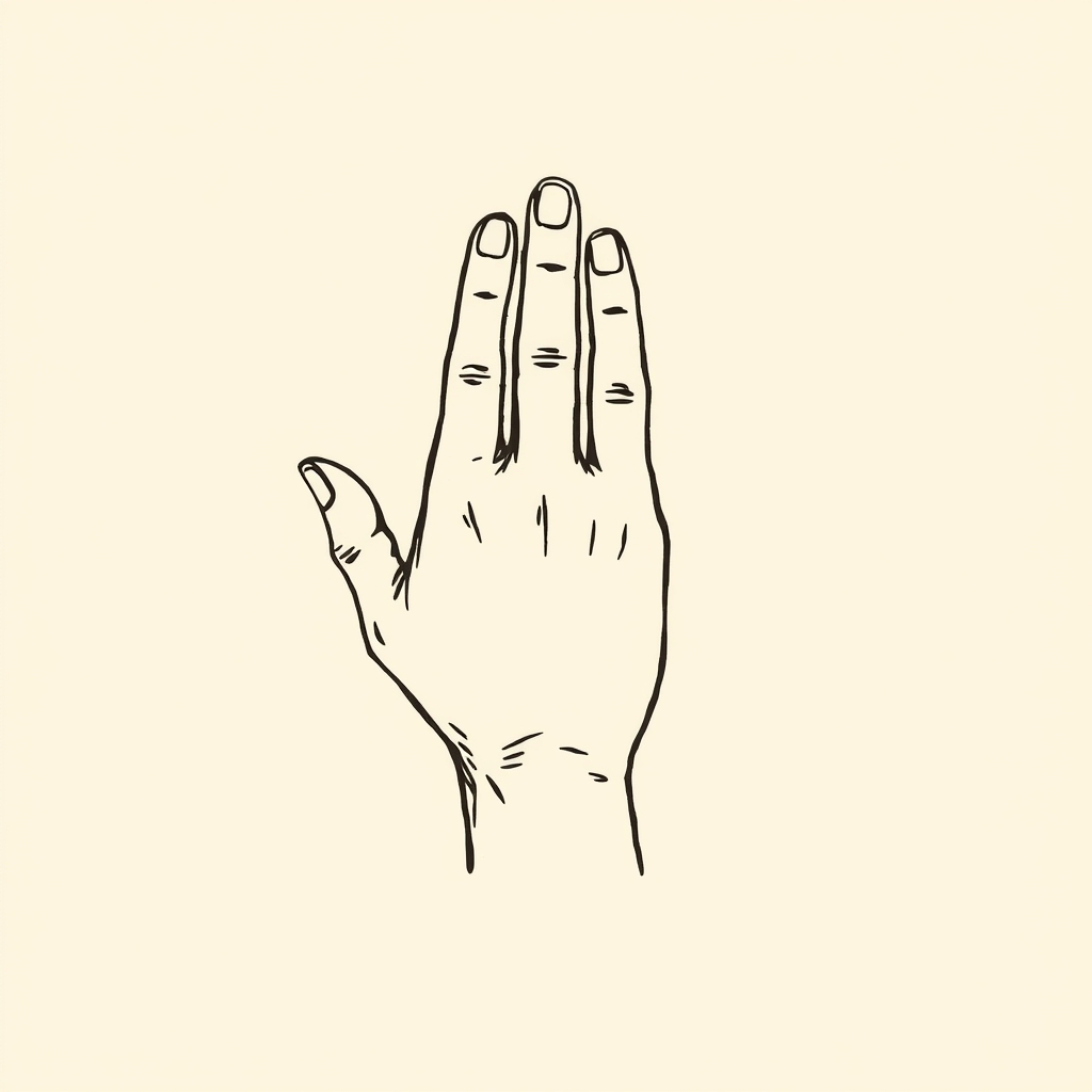 healed hand