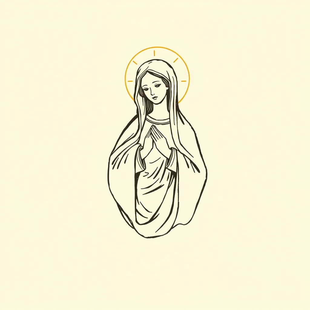 image of the Blessed Virgin (painted by Saint Luke)