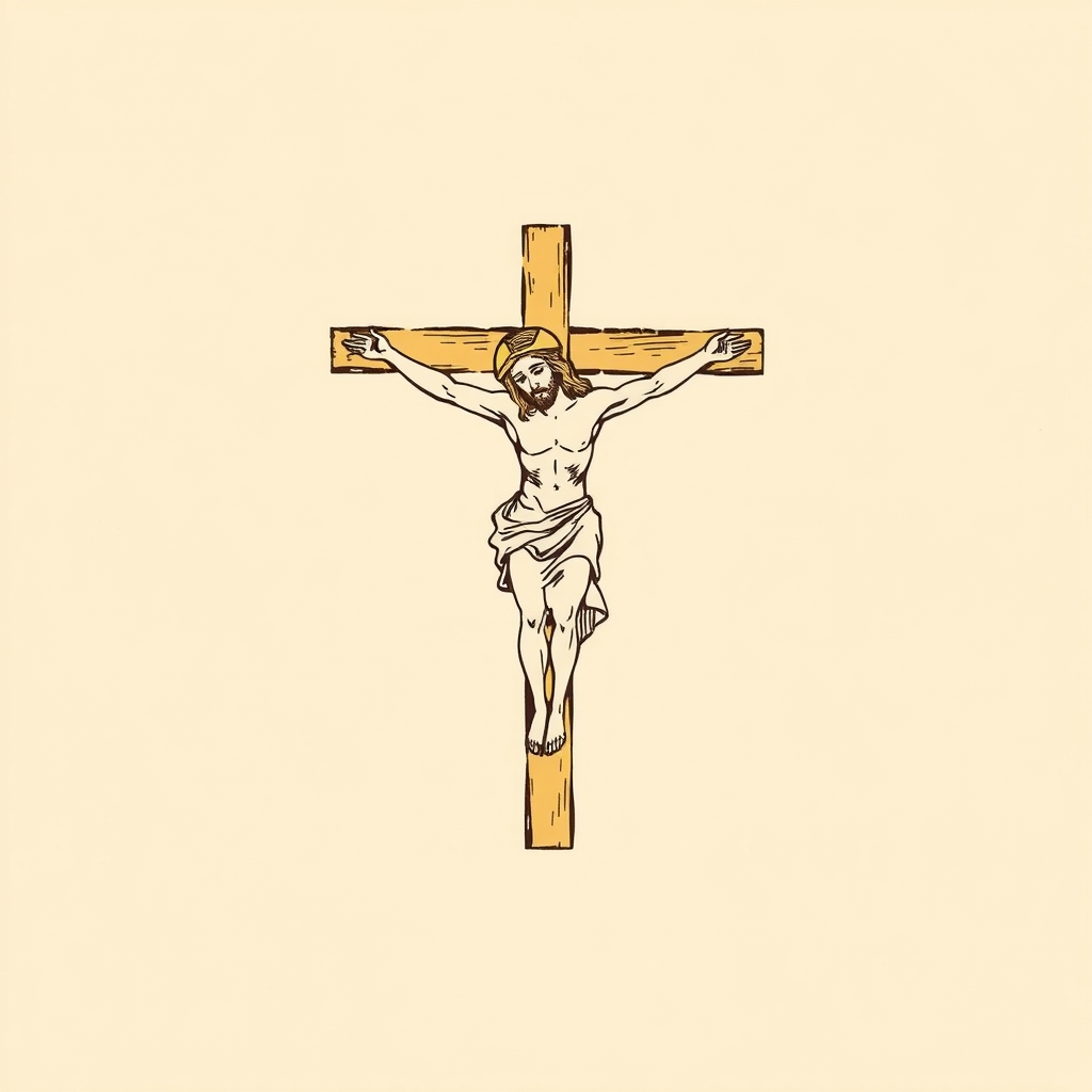 image de Jésus crucifié