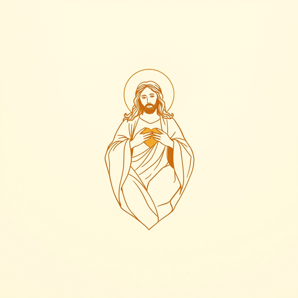 Jésus-Christ trônant dans son cœur