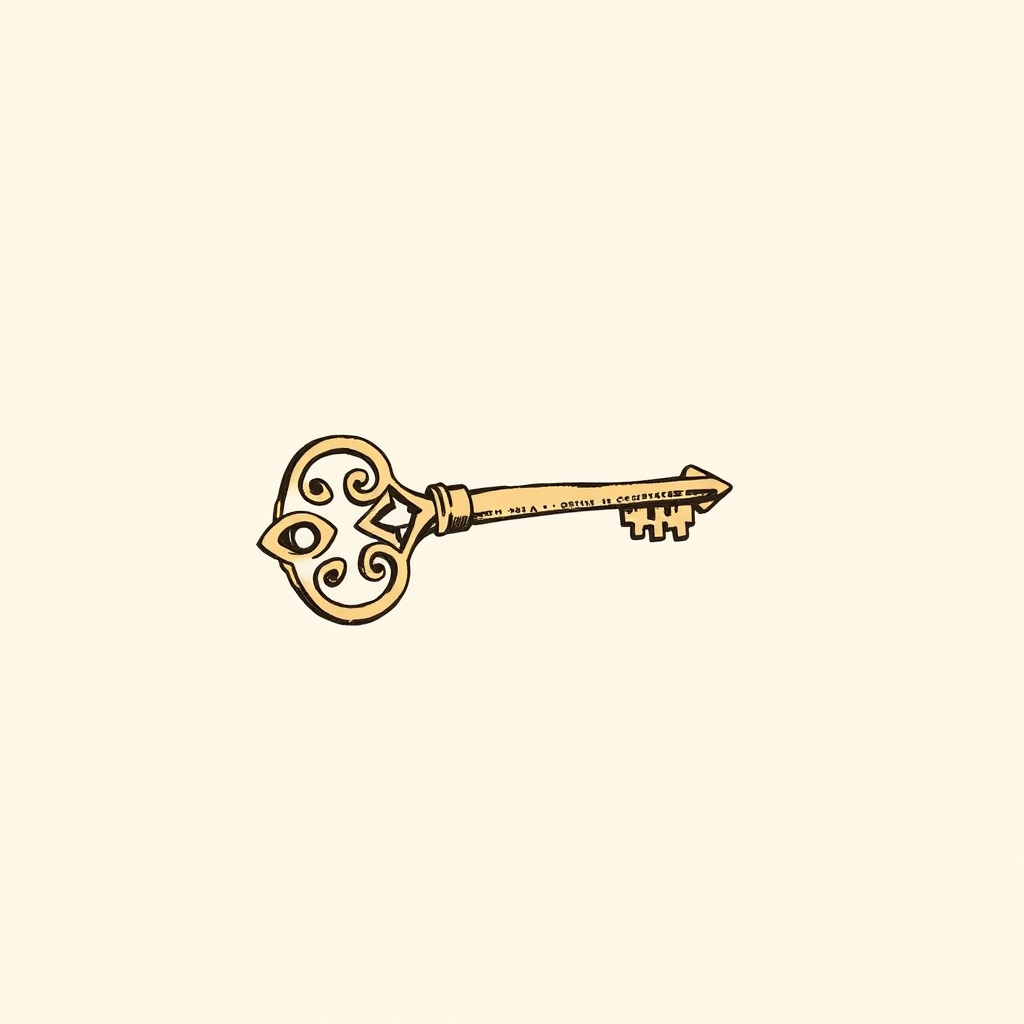 clefs (parfois associées à son père)