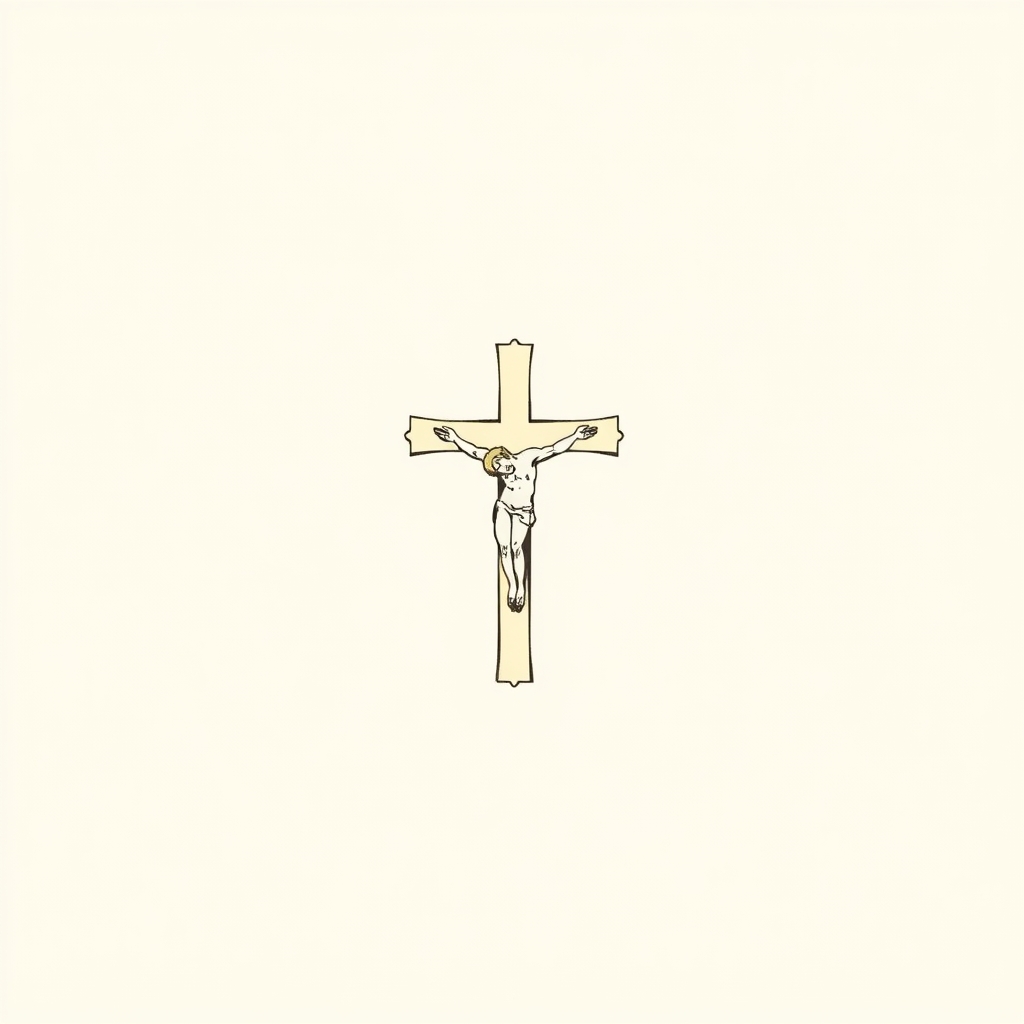 crucifix embrassé