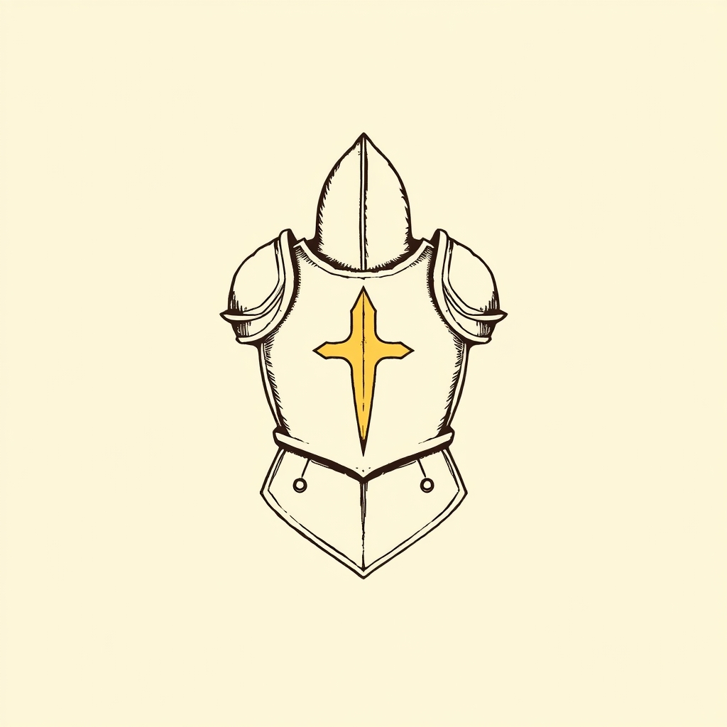 armes de chevalier