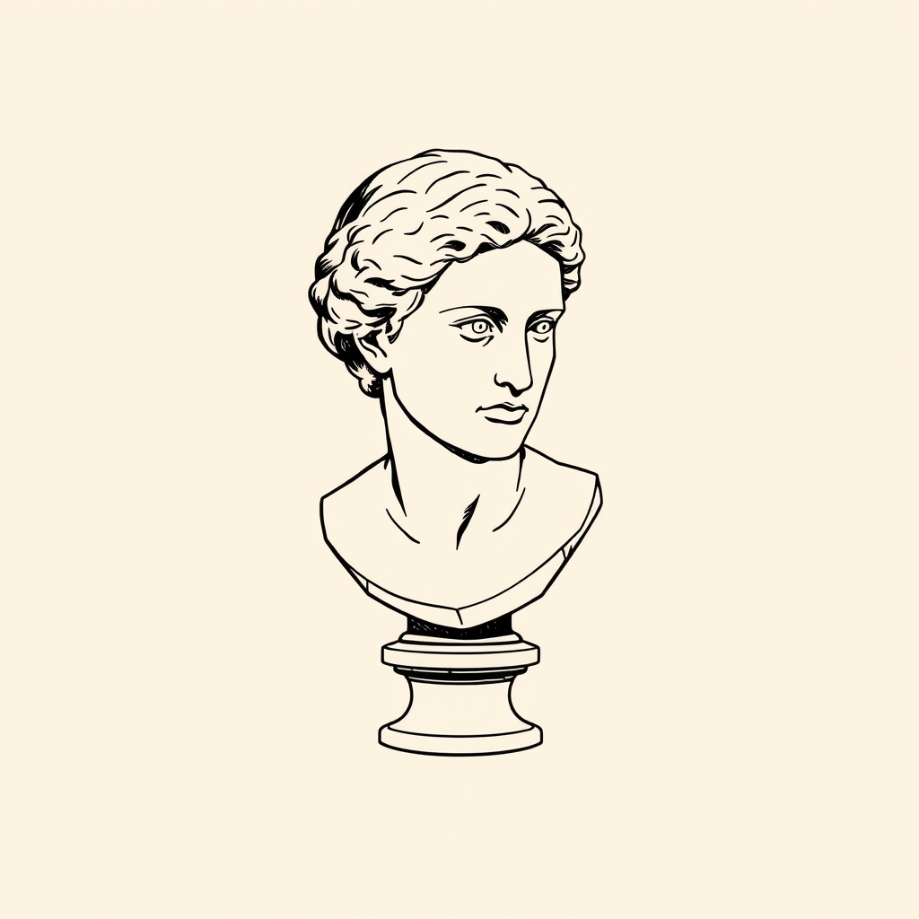 busto de mármol