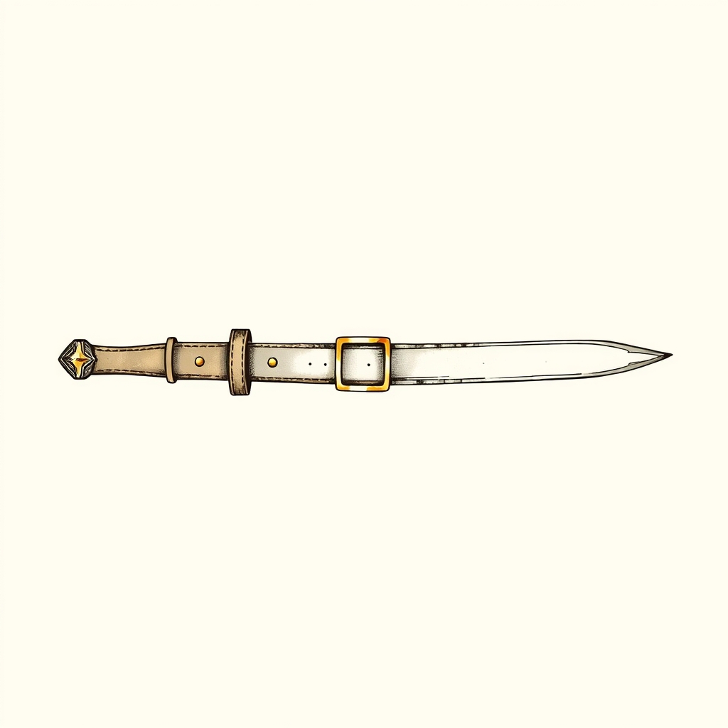 military sword belt