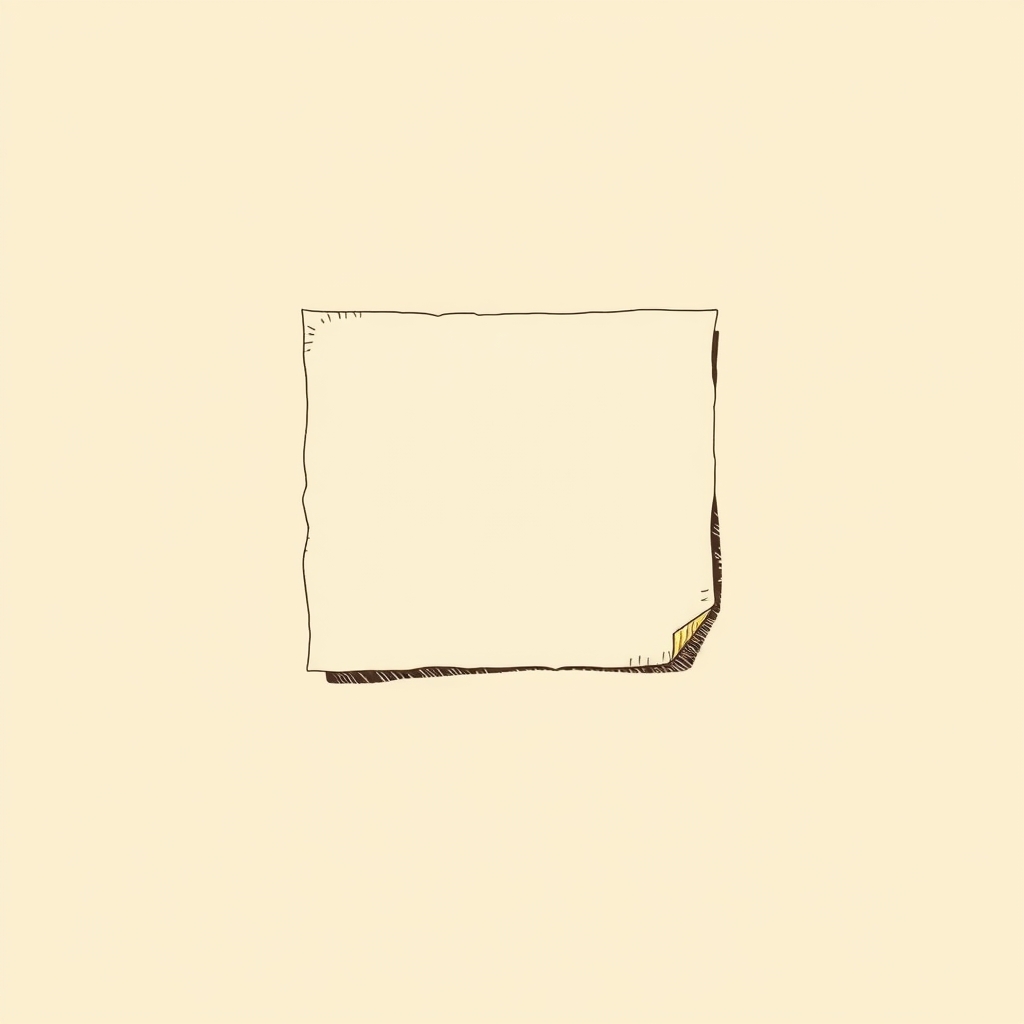 note or parchment