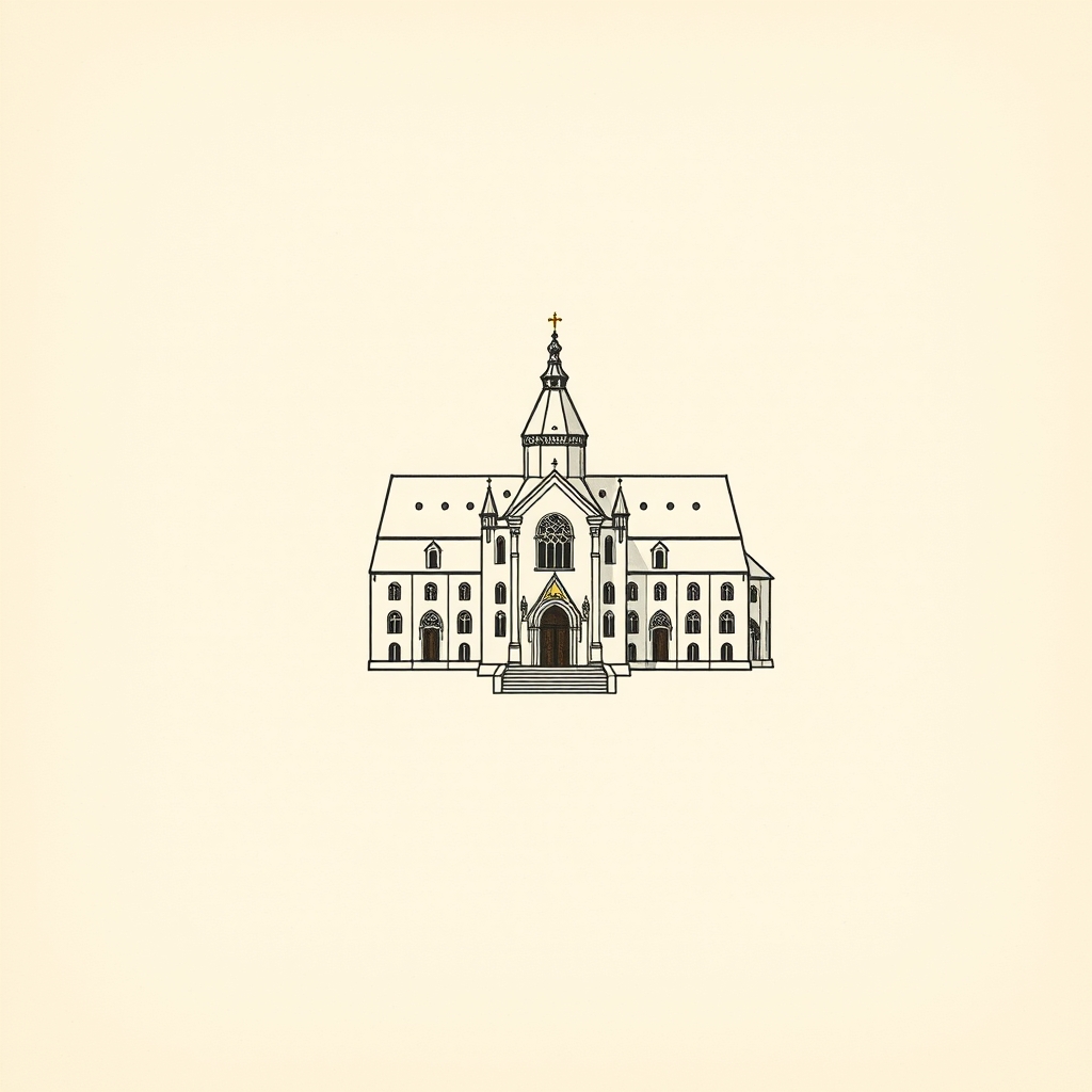 plan de la chapelle d'Aix