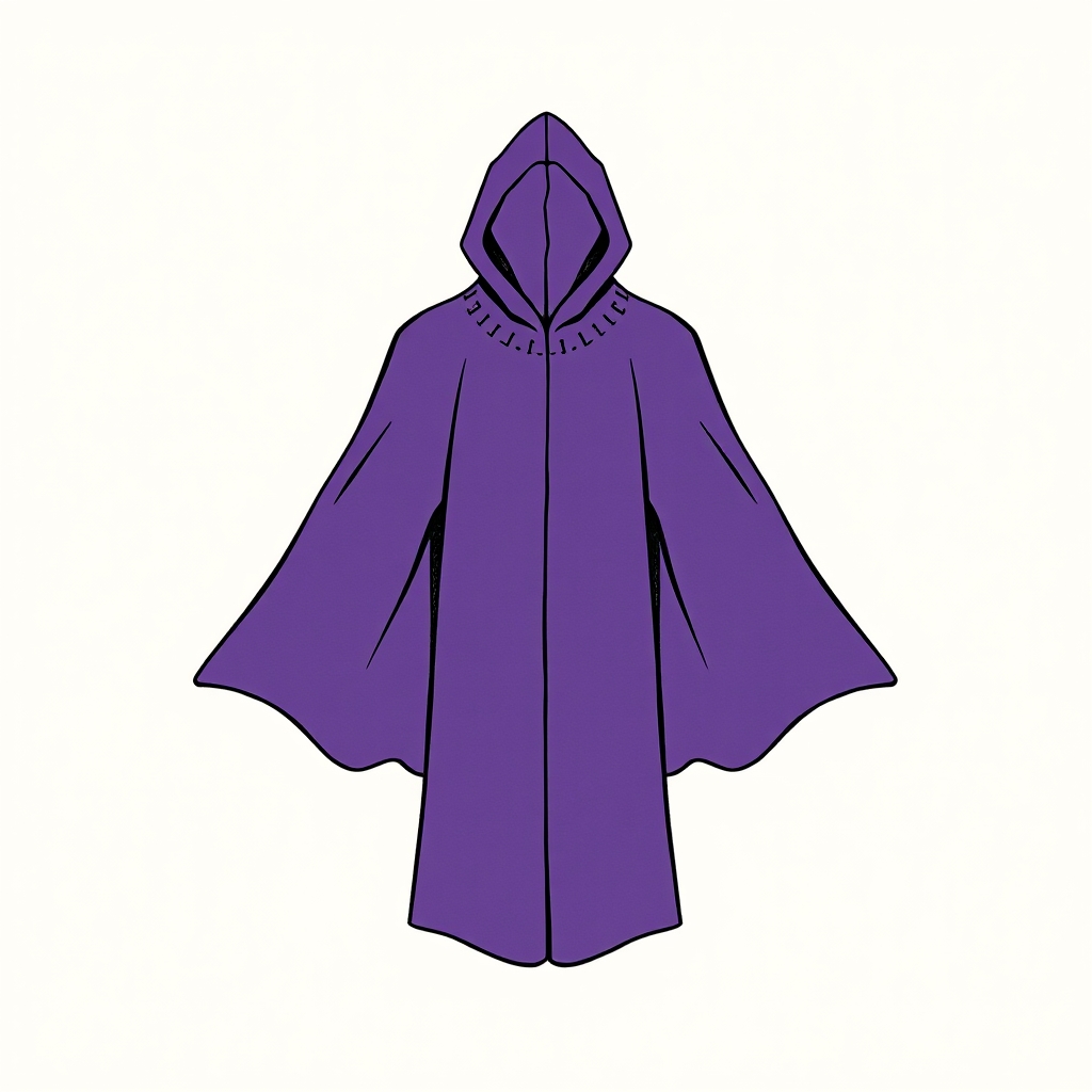 manteau violet