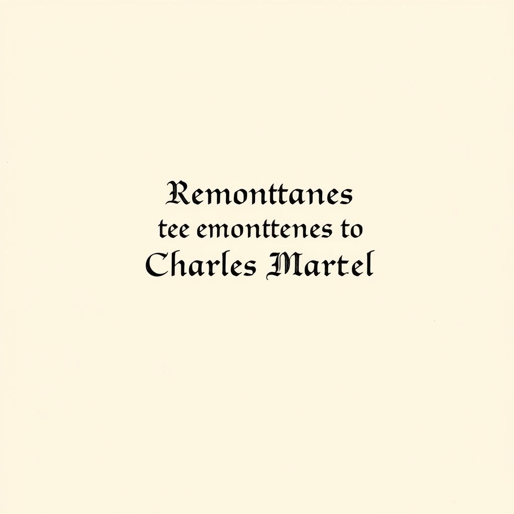 remontrances à Charles-Martel