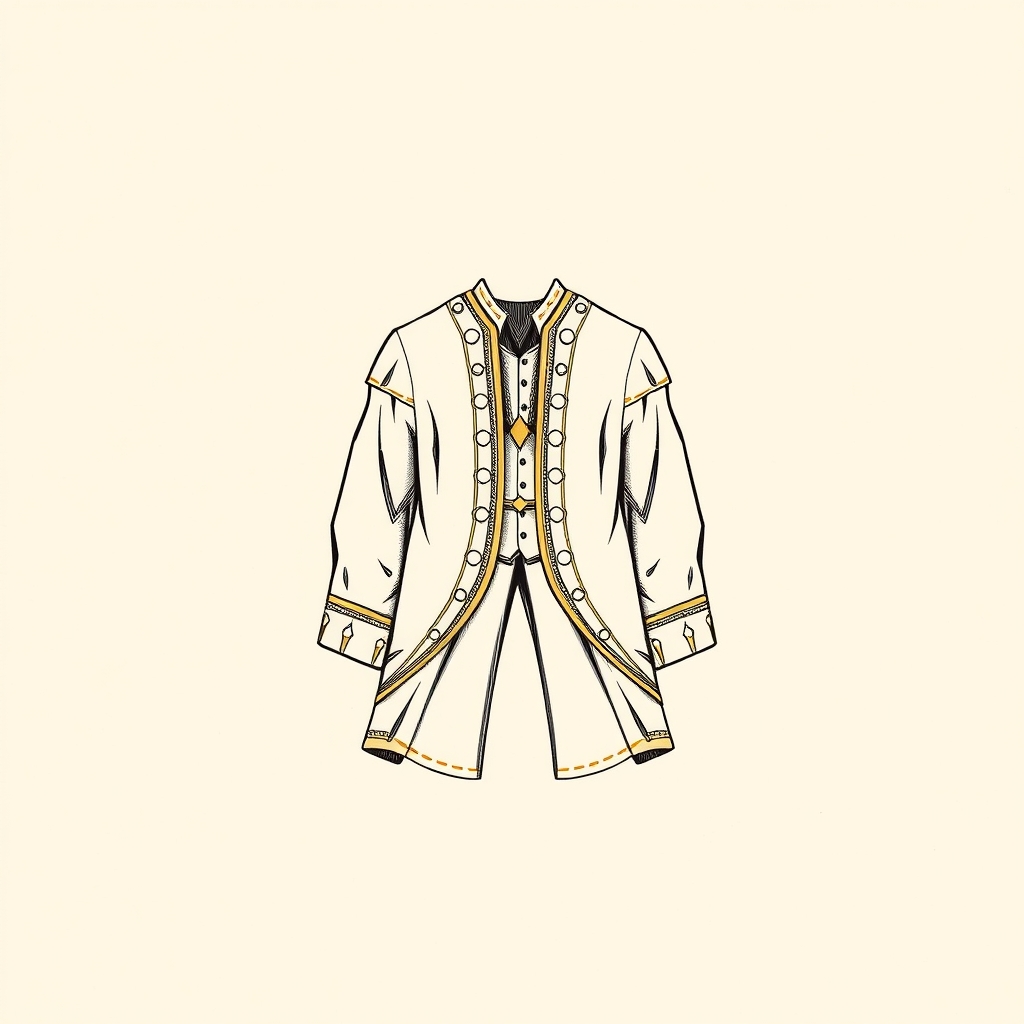 trajes reais abandonados