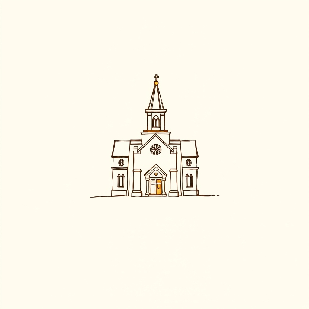 modèle réduit d'église