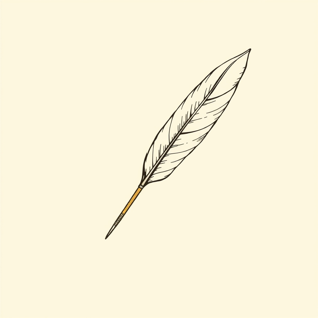 plume de secrétaire
