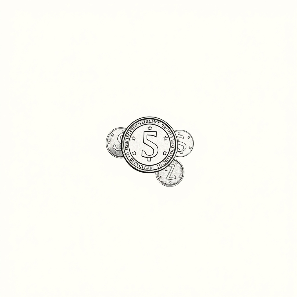 seven silver coins