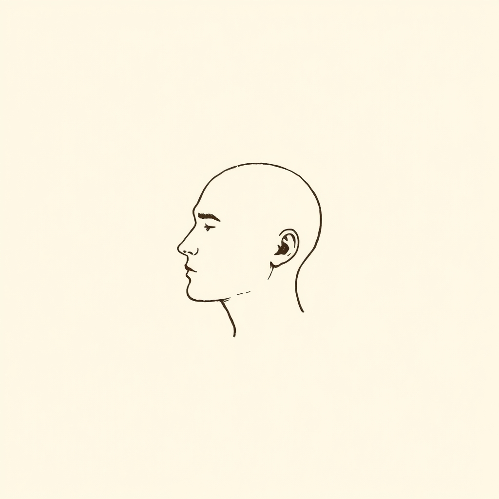tête rasée