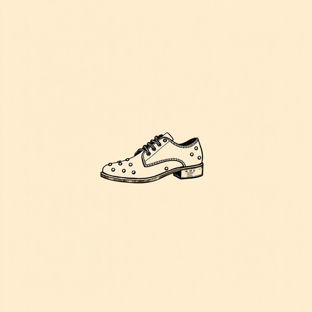 zapatos guarnecidos con clavos