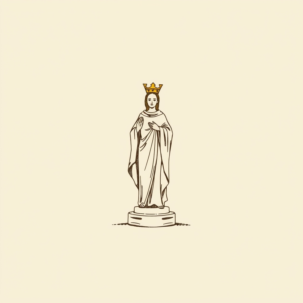 statue portée en procession