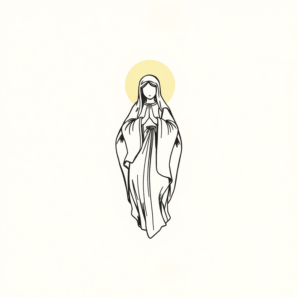 jet de lait de la Vierge
