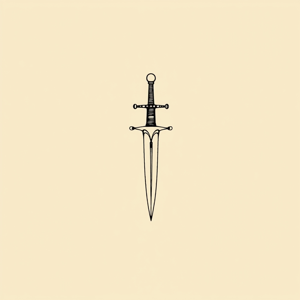 glaive dans le cœur