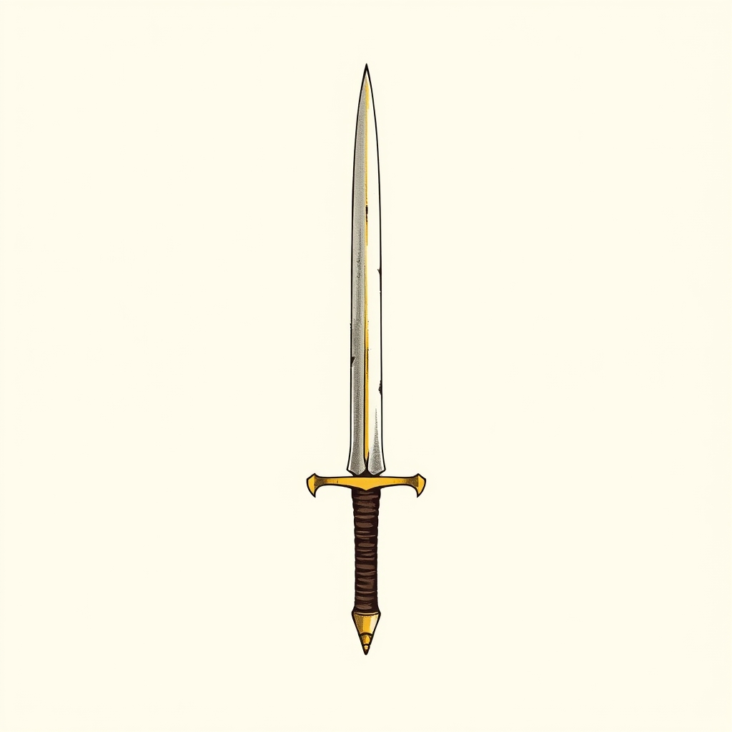 sword (sometimes)