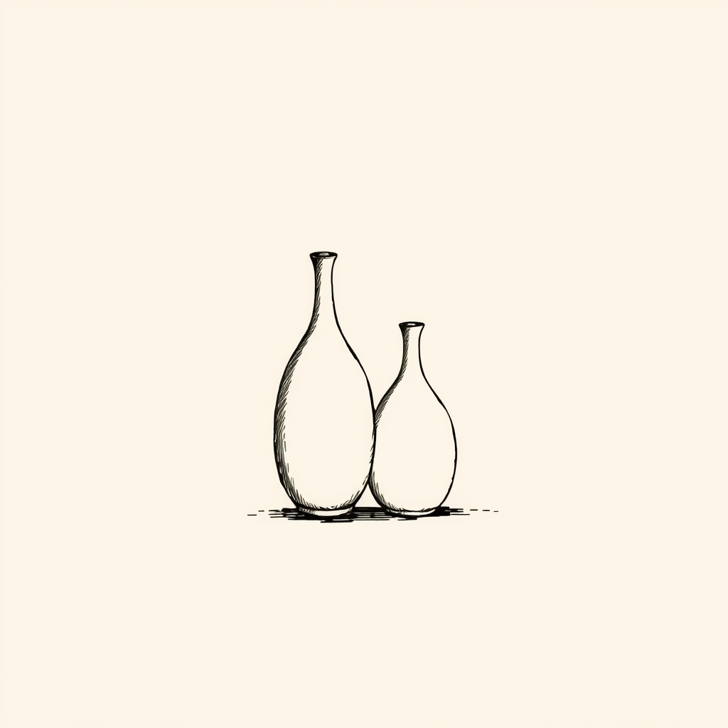 deux vases