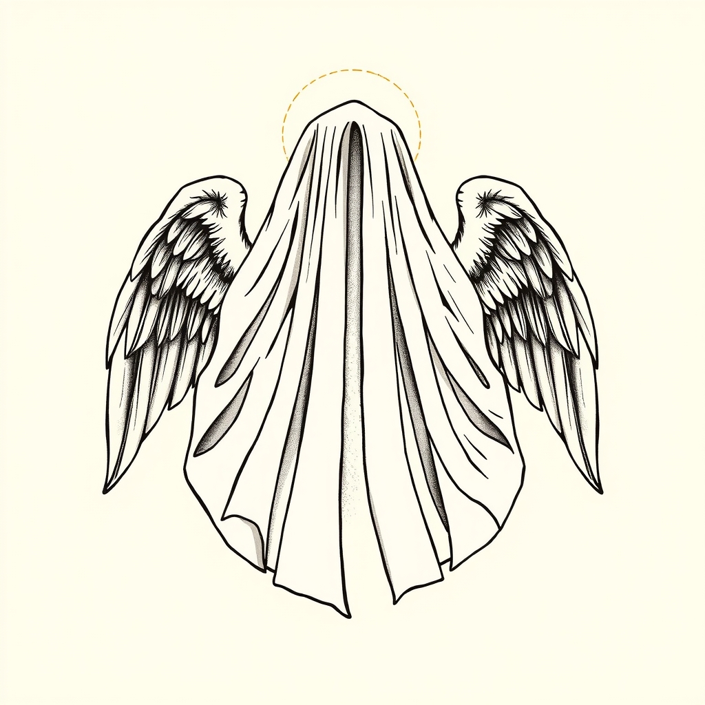 velo ricevuto dalle mani degli angeli