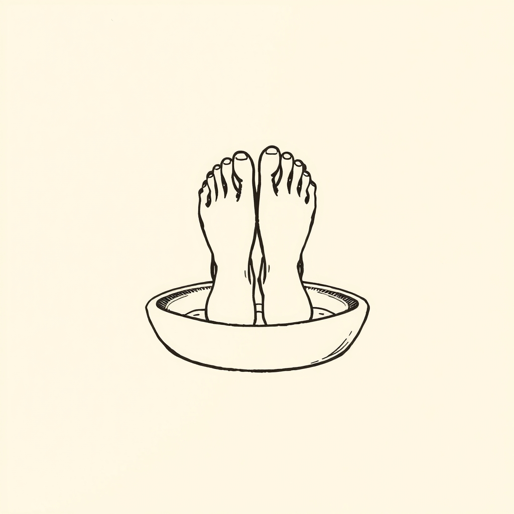 Washing of the feet