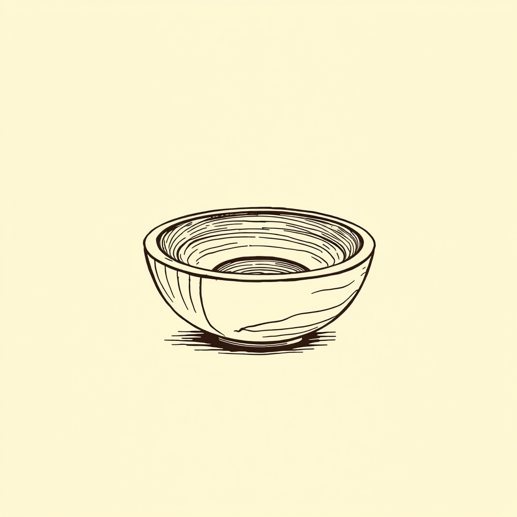 wooden bowl
